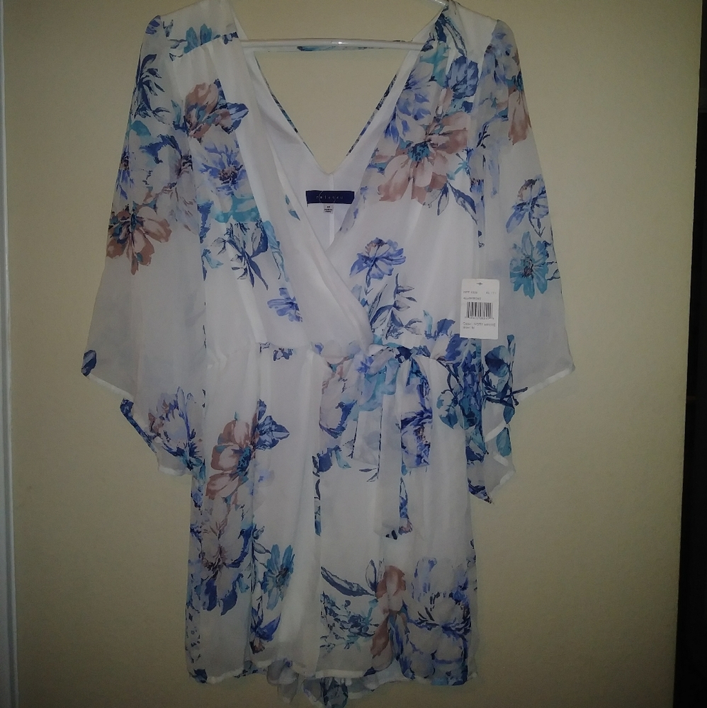 RWISH4U Floral Romper